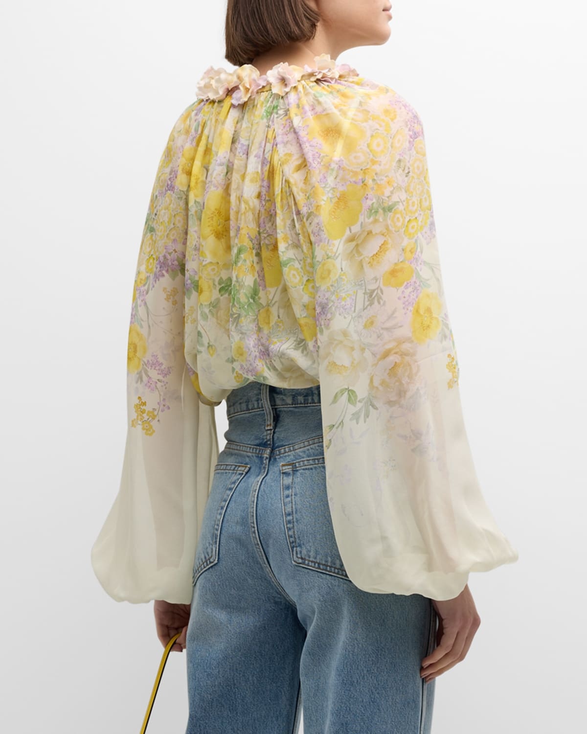 Harmony Floral Billow Blouse - 6