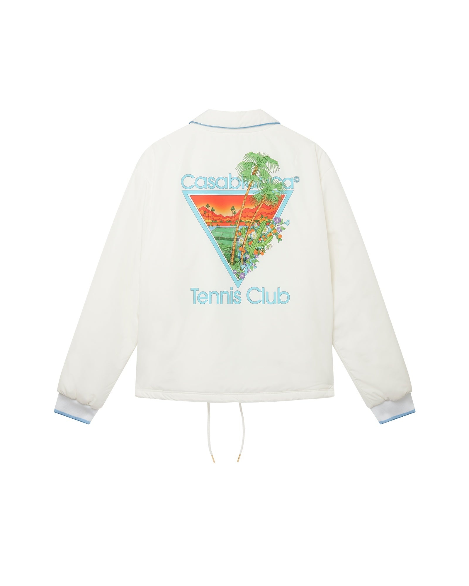 Tennis Club Icon Blue Coach Jacket - 2