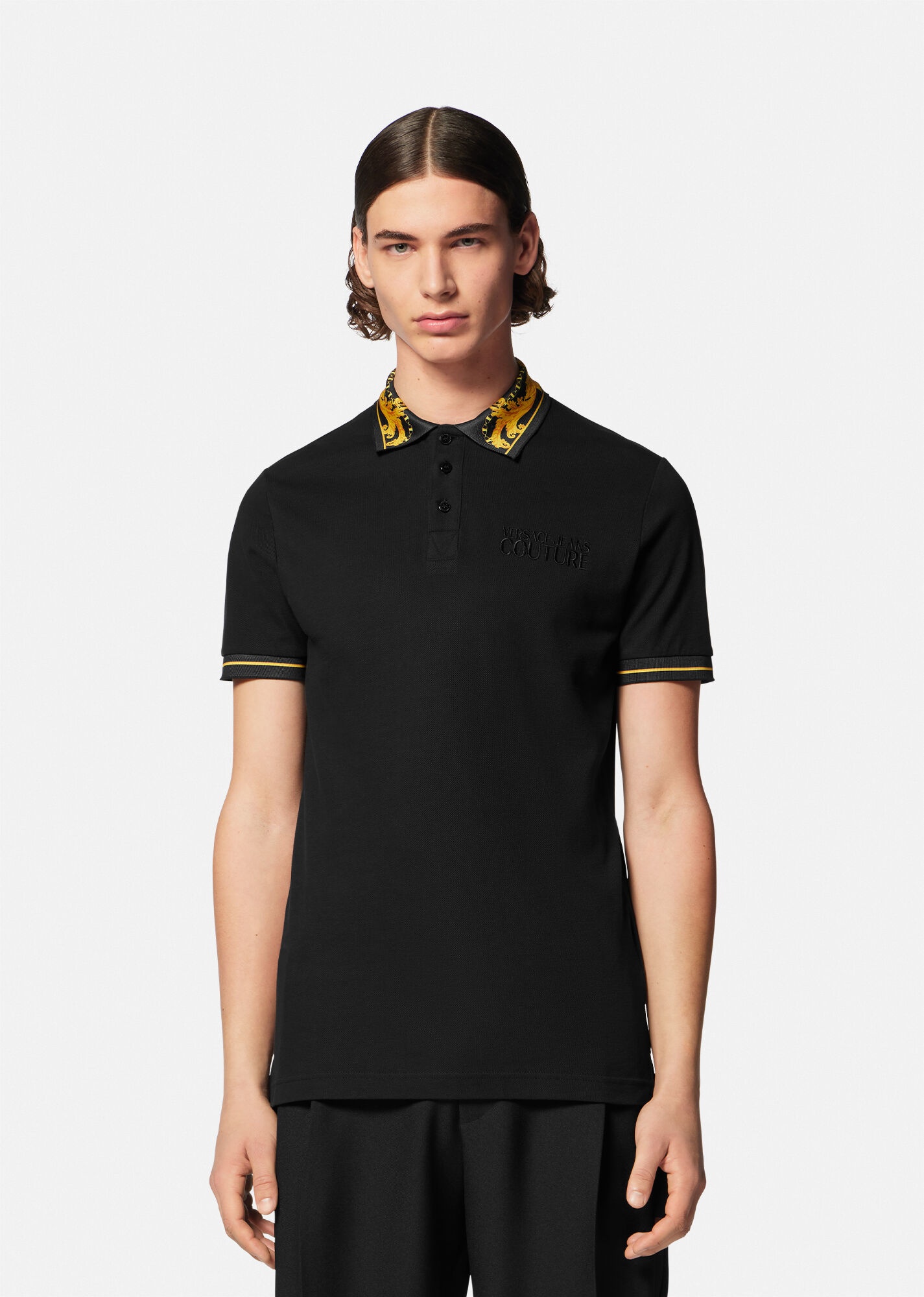 Chain Couture Polo Shirt - 3