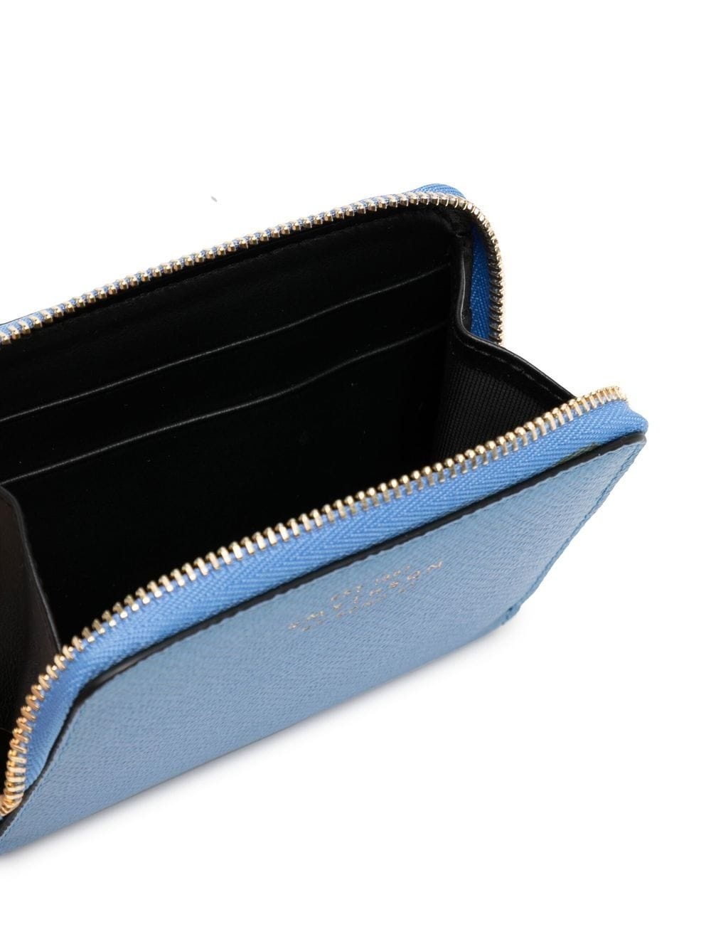 leather zip-up wallet - 3