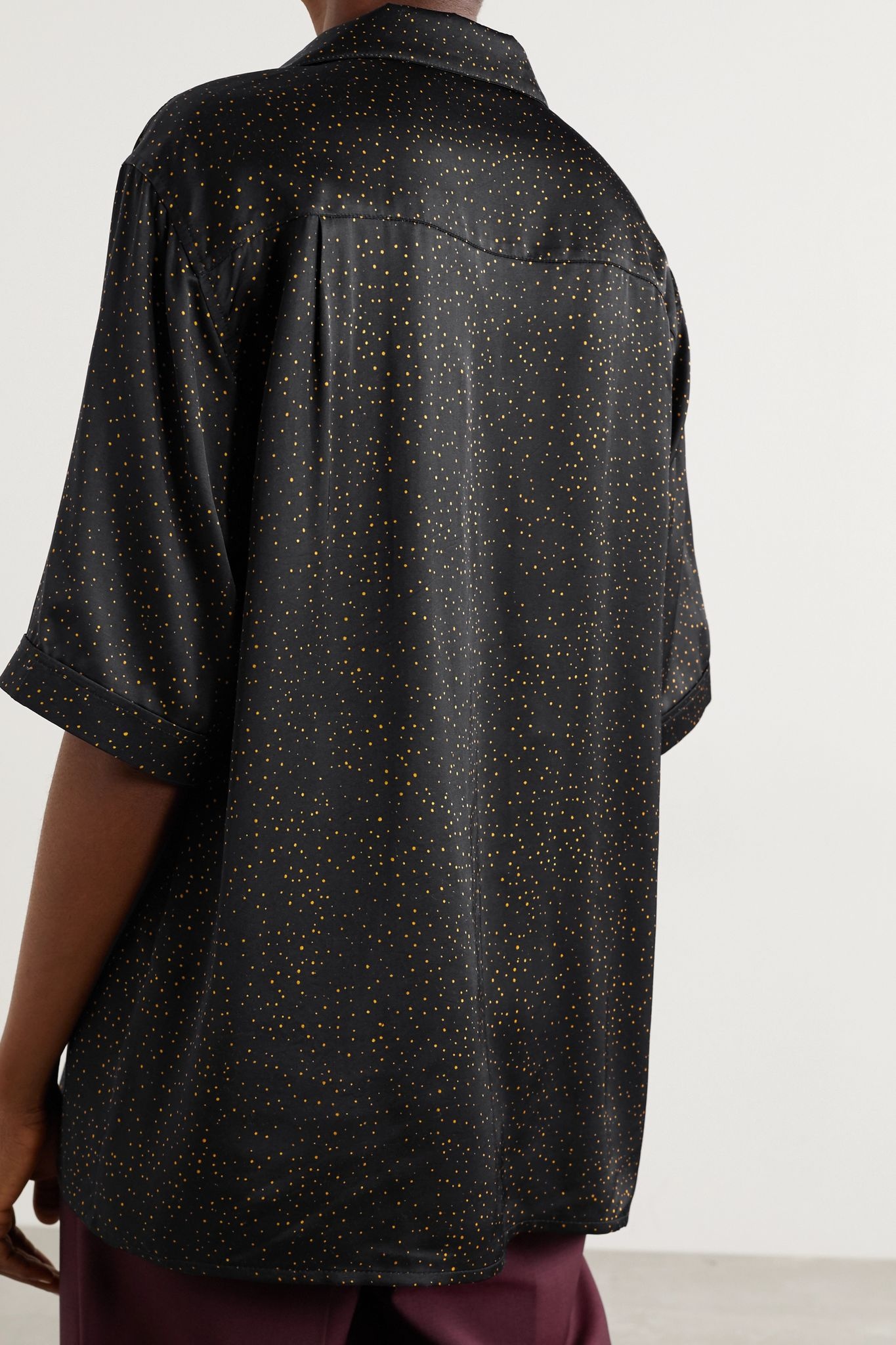 Luka printed satin shirt - 3