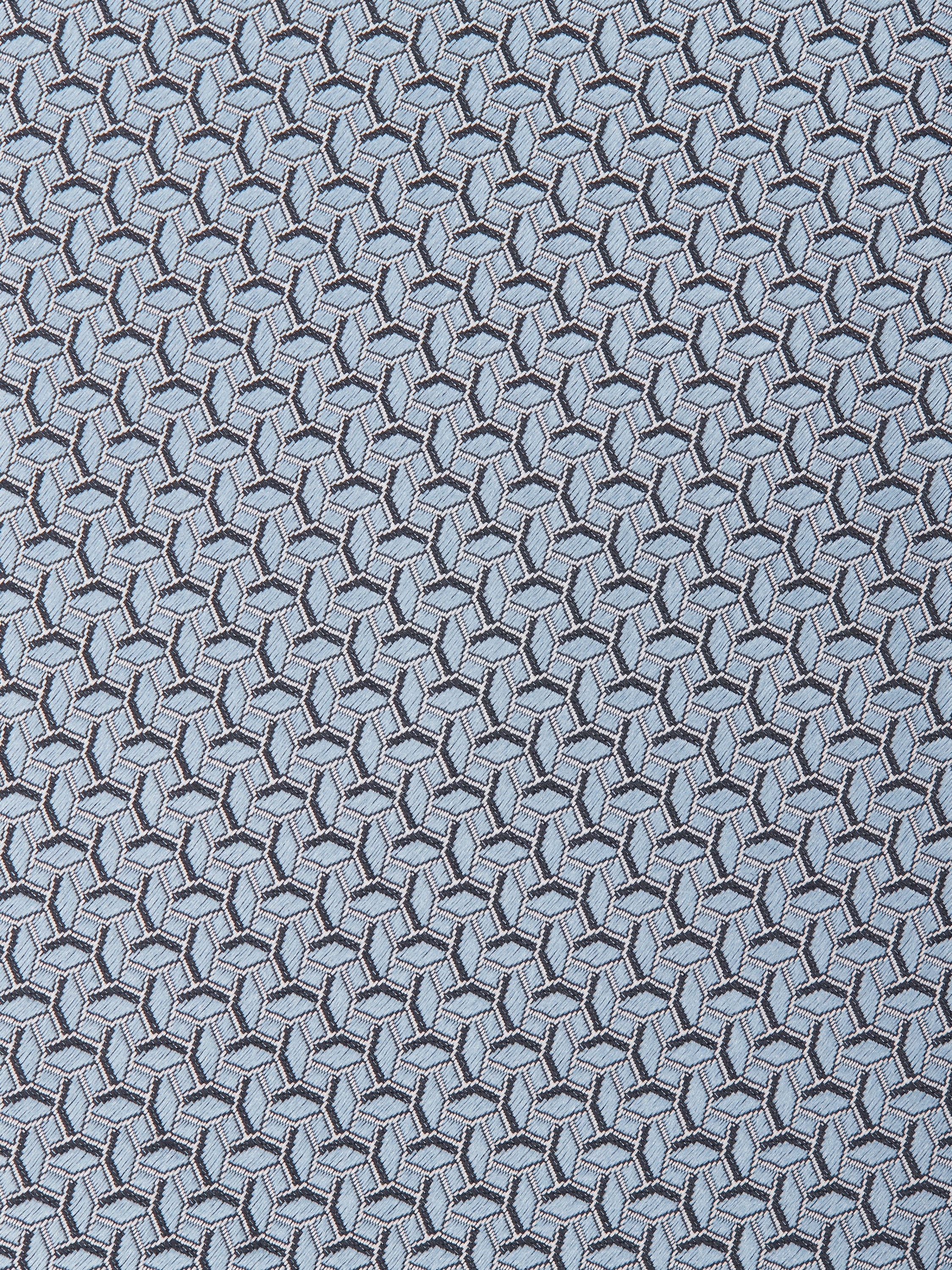 LIGHT BLUE CENTO FILI SILK TIE - 2