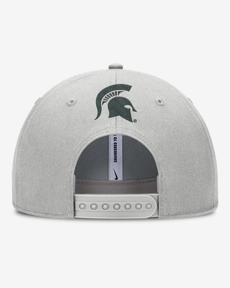 Nike Michigan State On-Field Primetime Rise Men's Nike College Adjustable Hat outlook