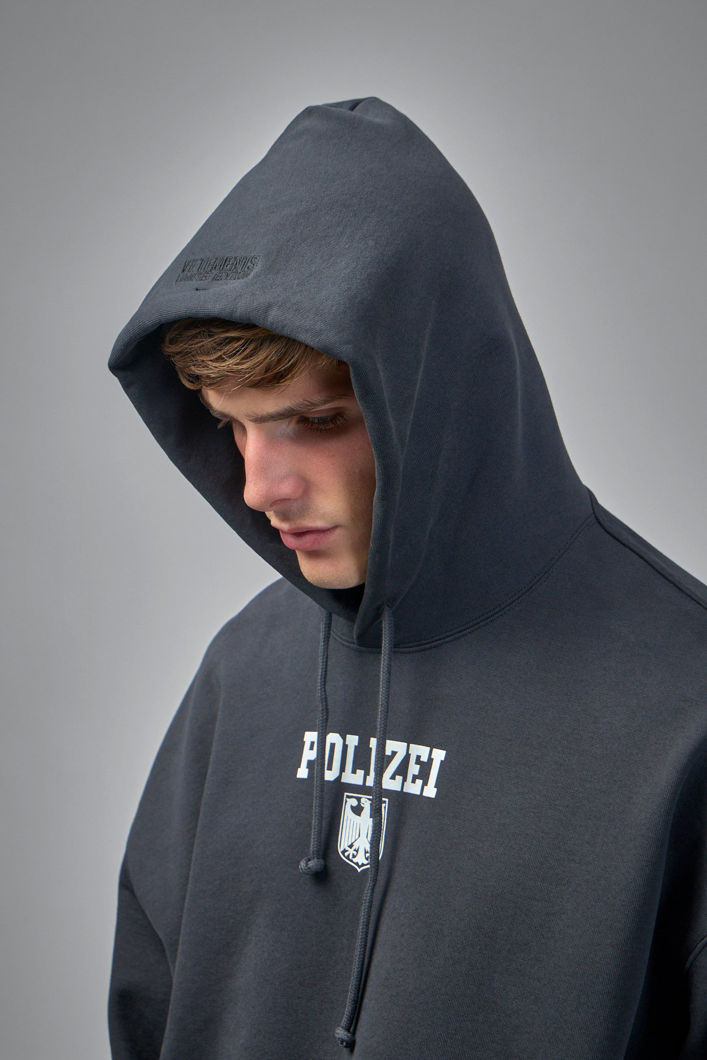 Polizei Oversized Hoodie - 5