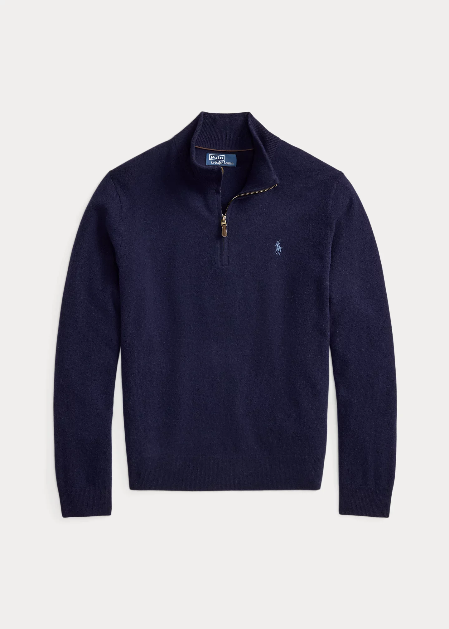 Wool Quarter-Zip Sweater - 1