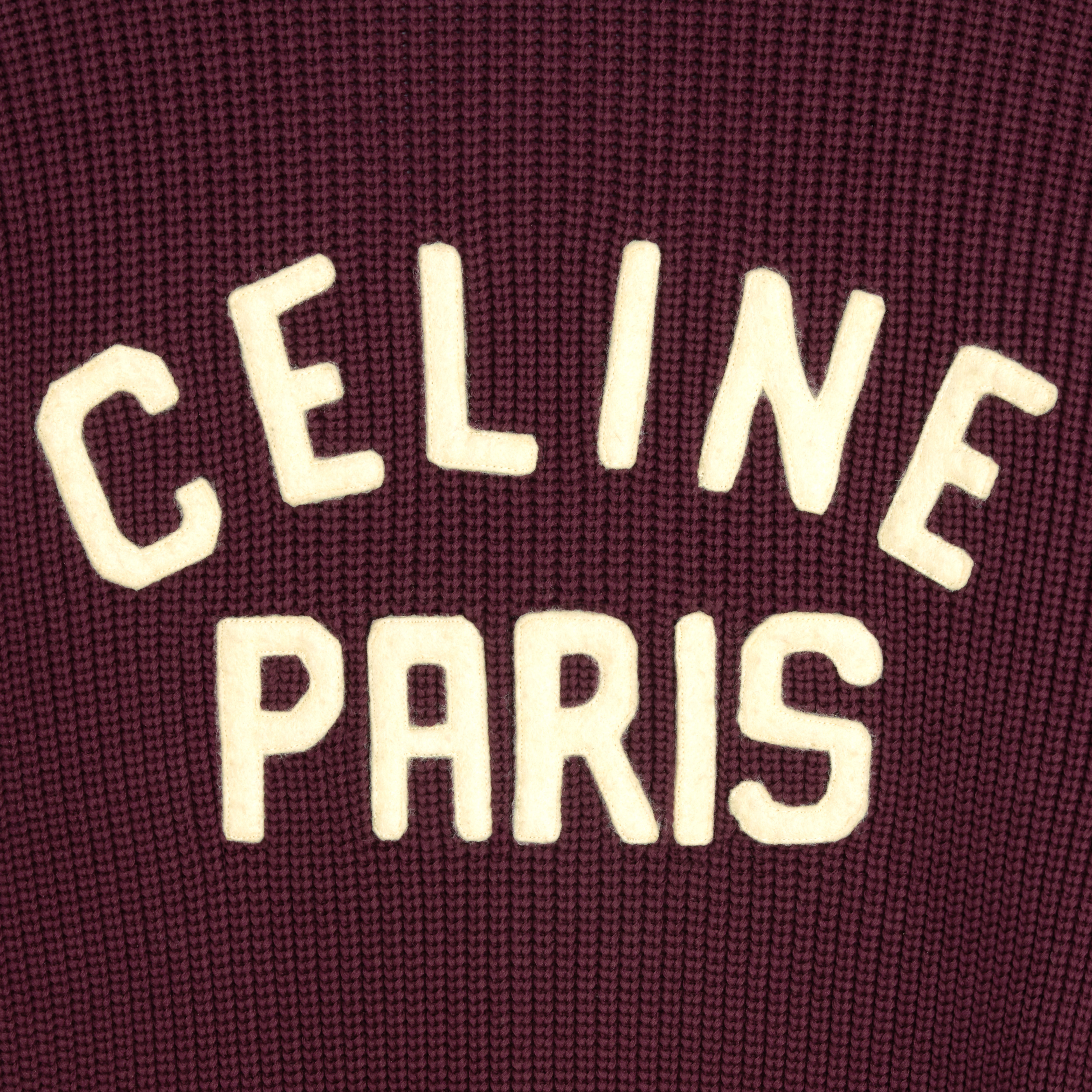 celine college cardigan in cotton - 4