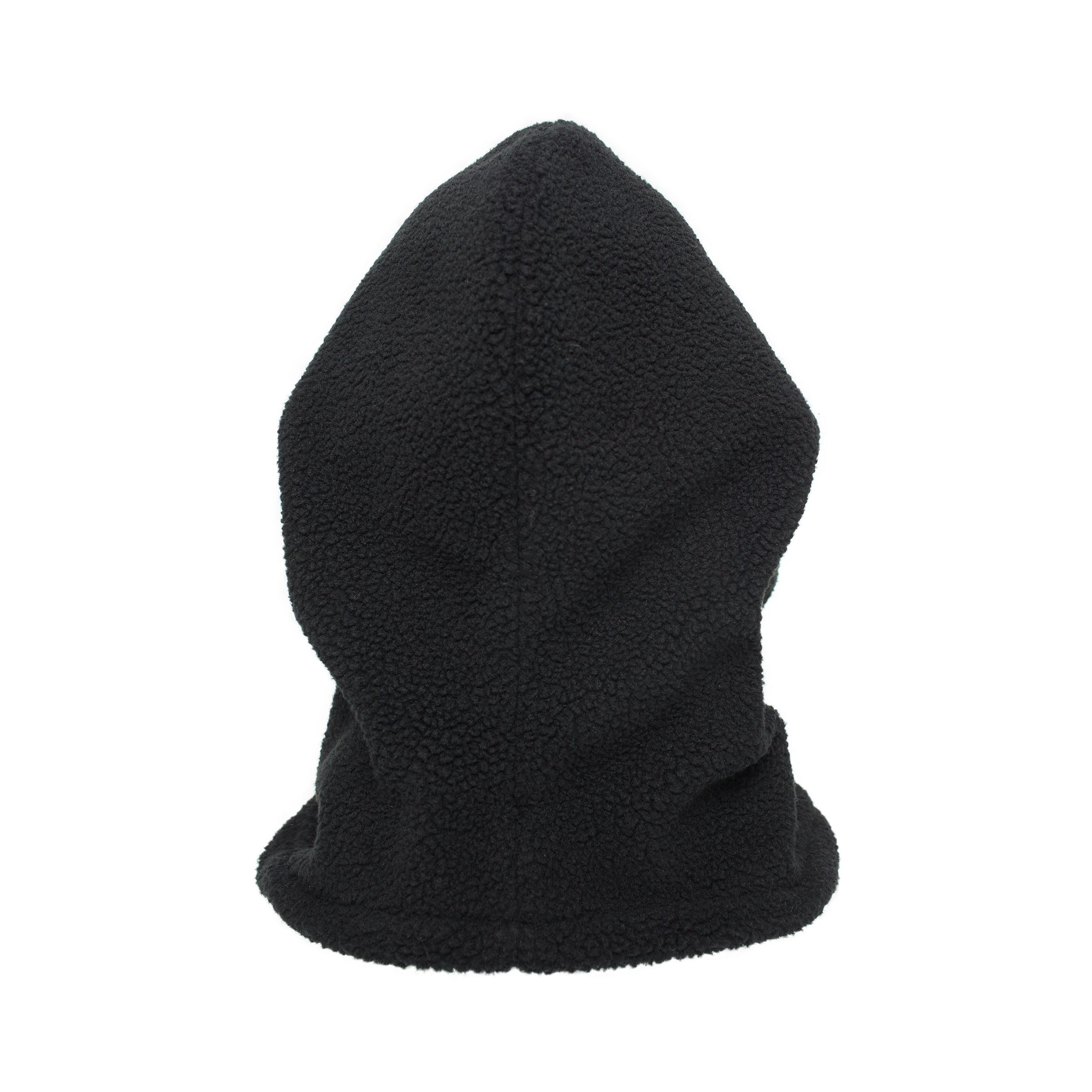 BLACK HOOD WITH LOGO - 4