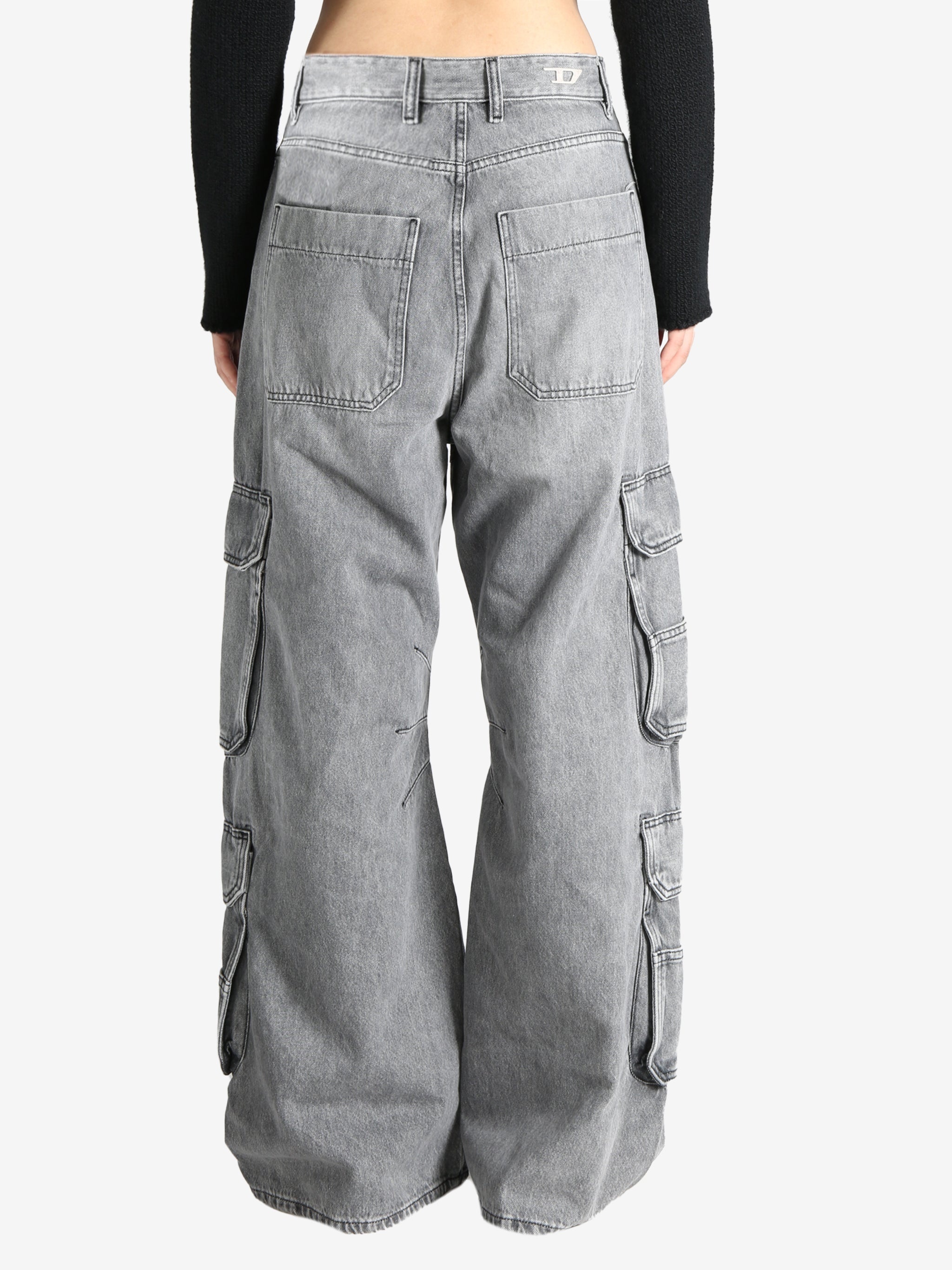 DIESEL - Women D-Sire-Cargo-D Pants - 3