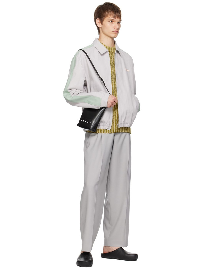 Marni Black Fussbett Sabot Loafers outlook