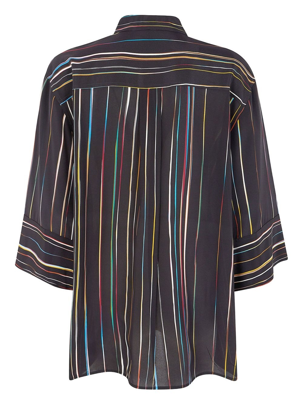 Signature Stripe silk shirt - 2