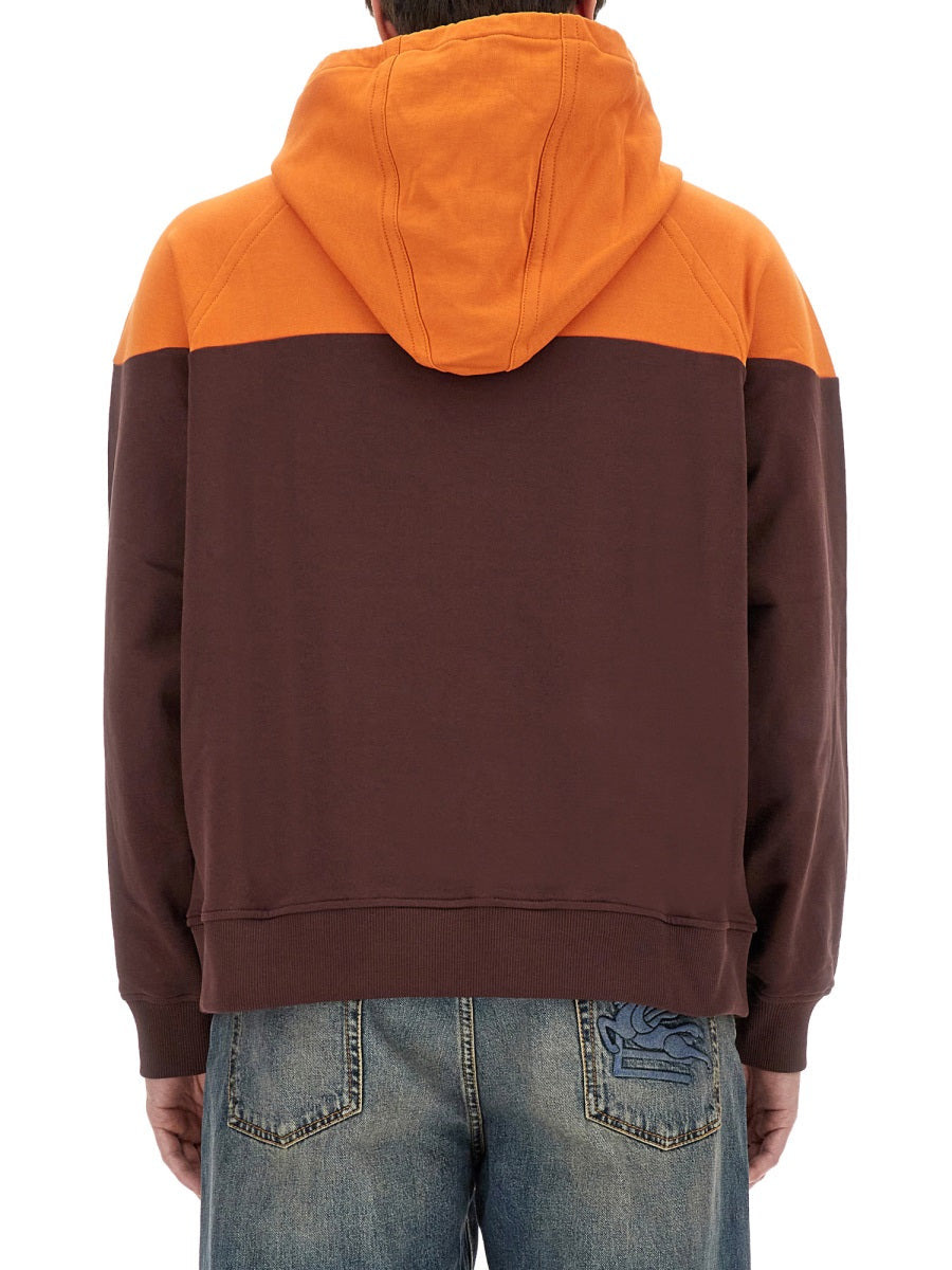 Etro Men Hooded Sweatshirt With Logo - 3