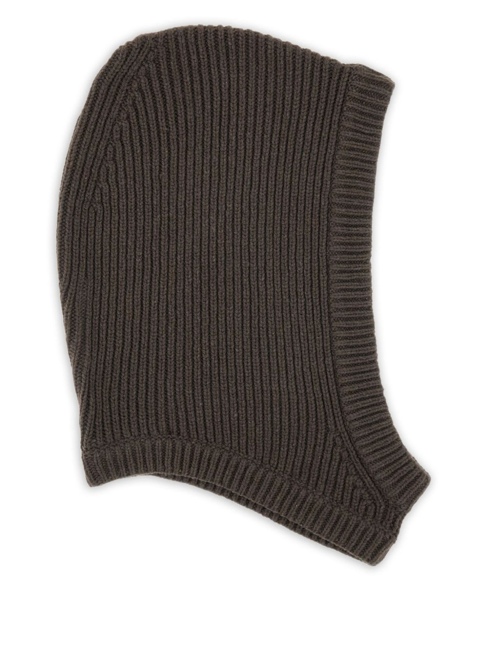 rib-knit balaclava - 2