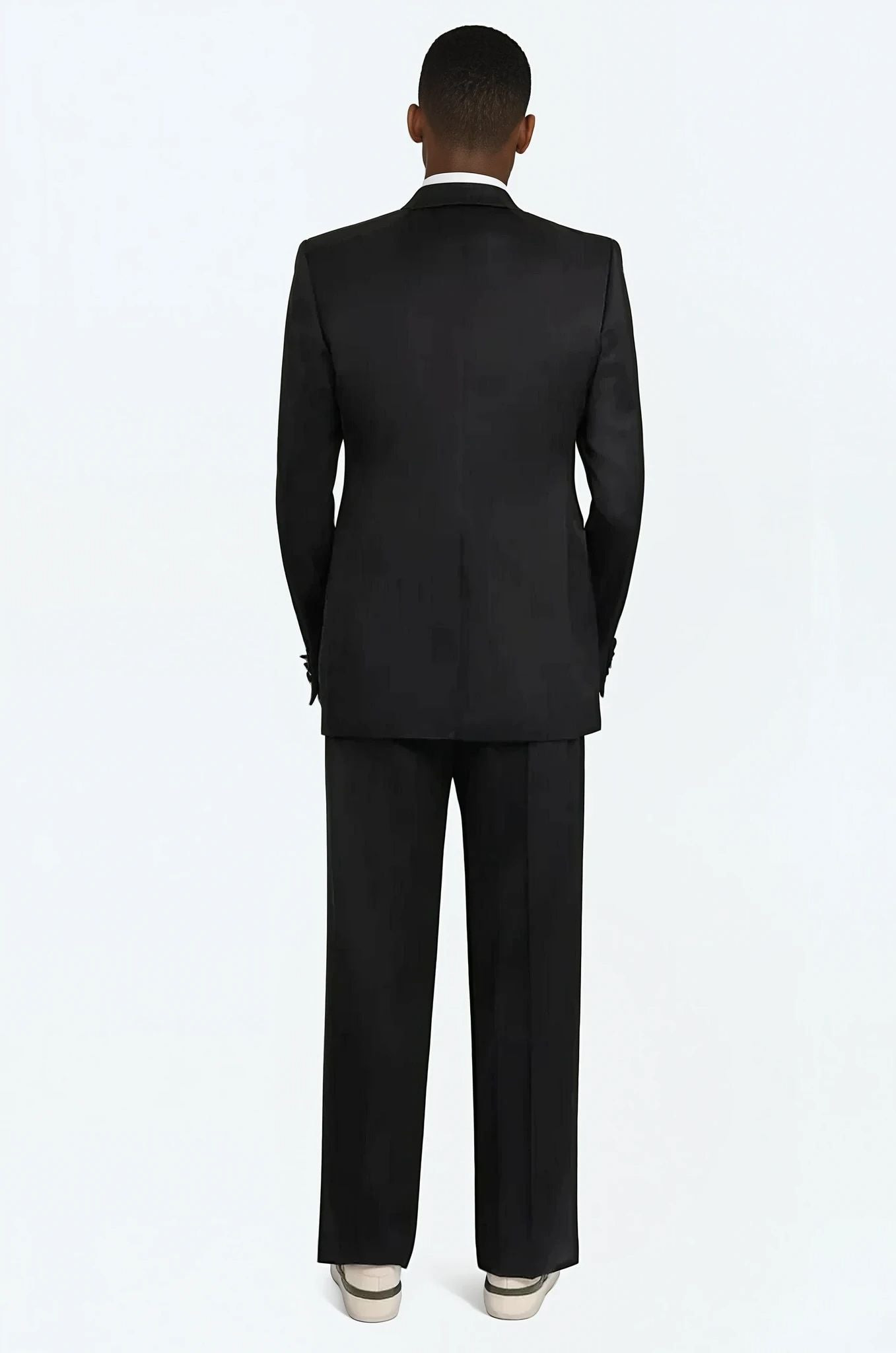 SHINY TUXEDO PANT | BLACK - 3