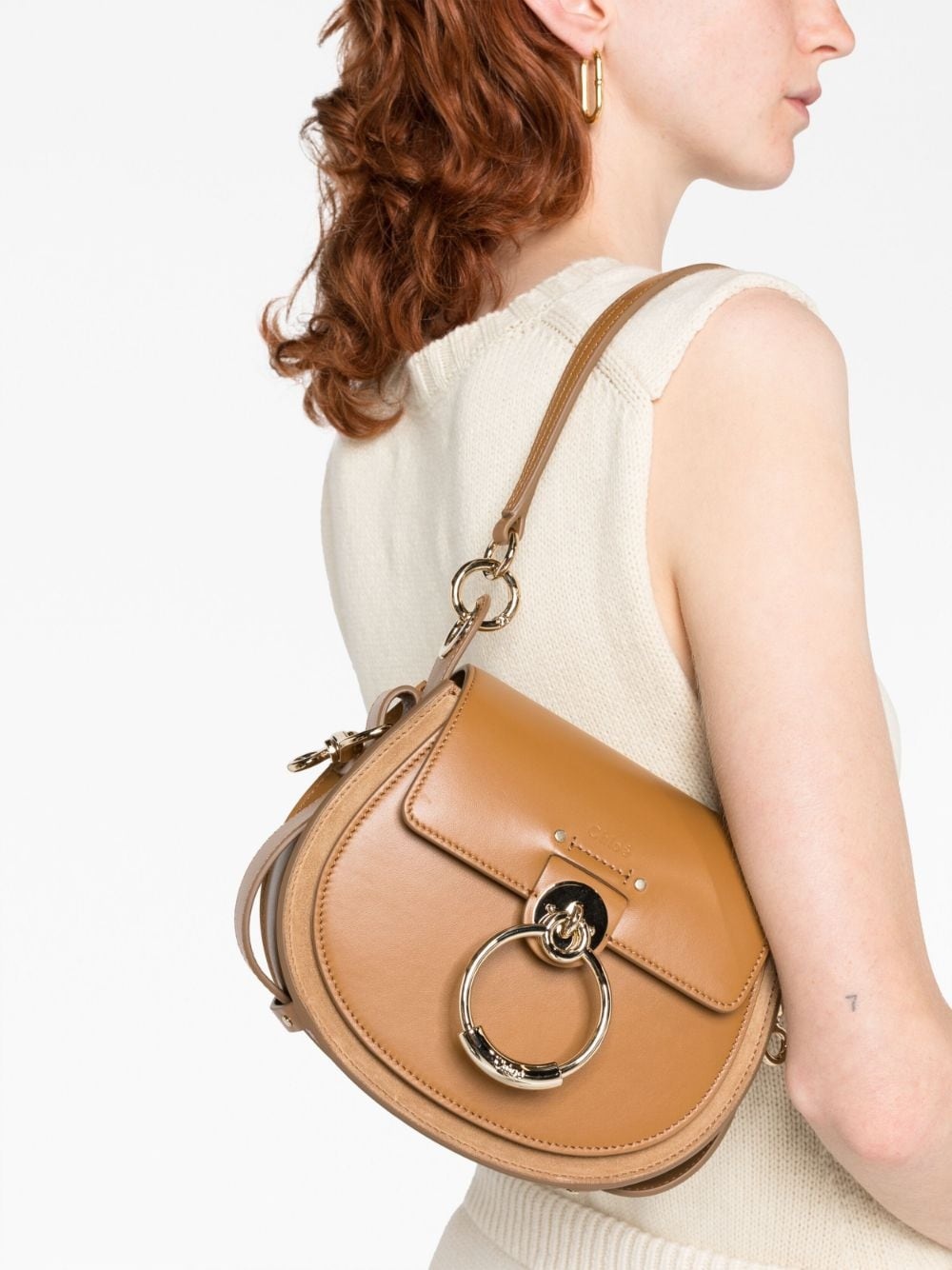 Tess leather shoulder bag - 3