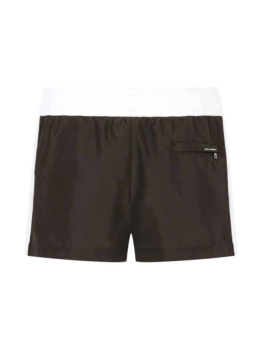 logo-patch colour-block swim shorts - 3