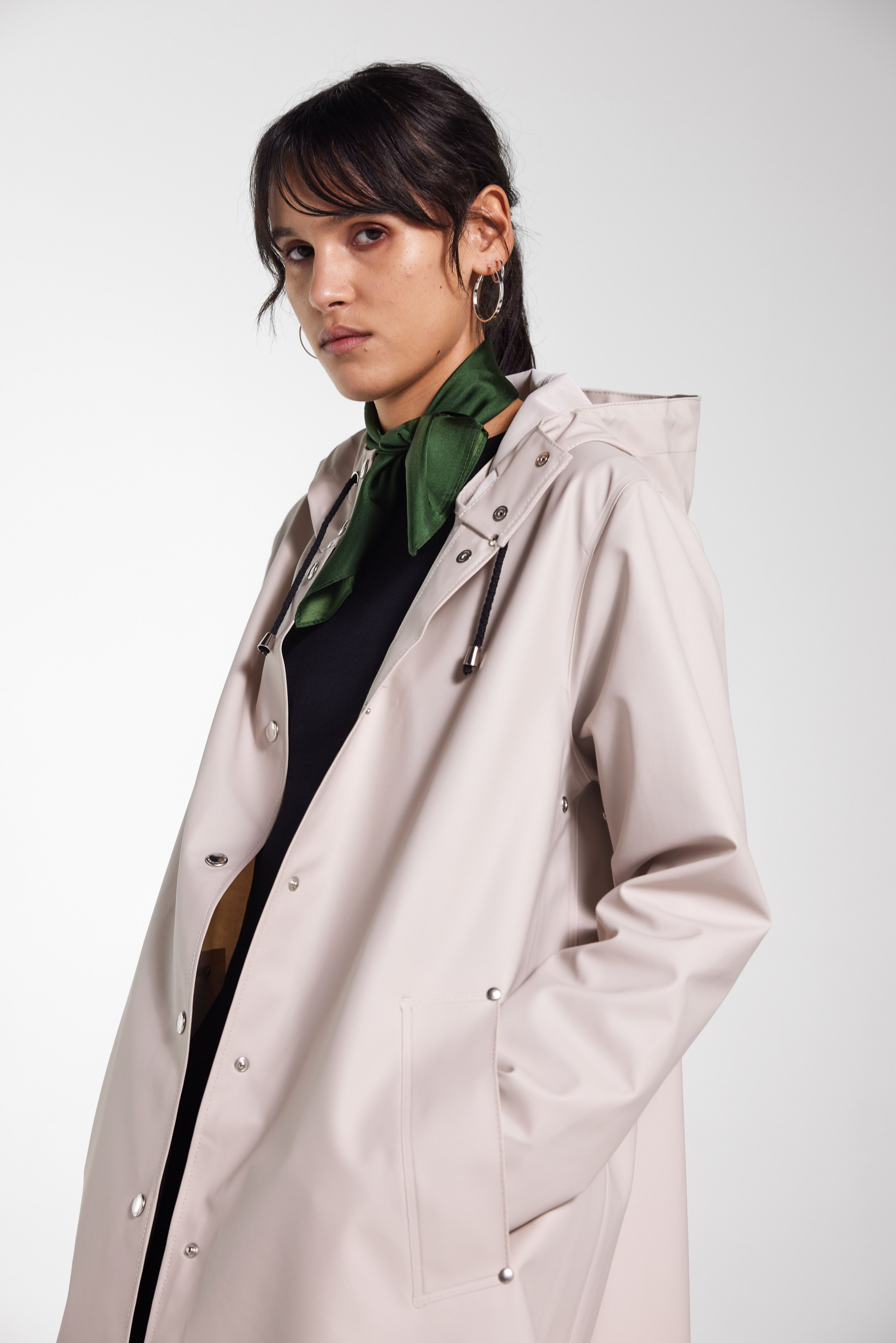 Mosebacke Lightweight Raincoat Light Sand - 3