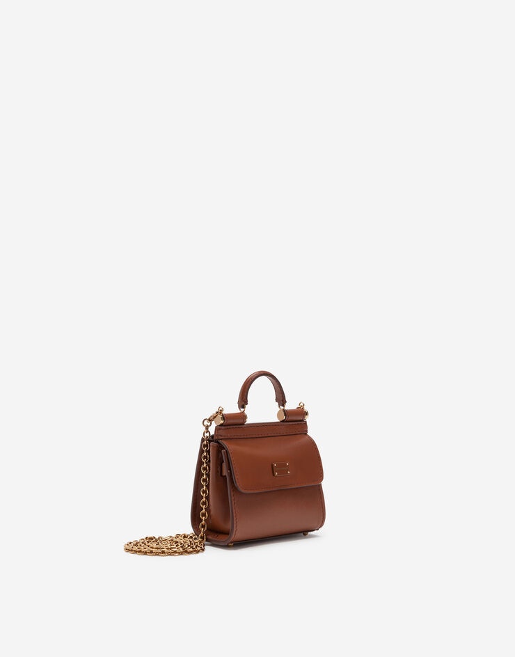 Sicily 58 micro bag in plain calfskin - 2