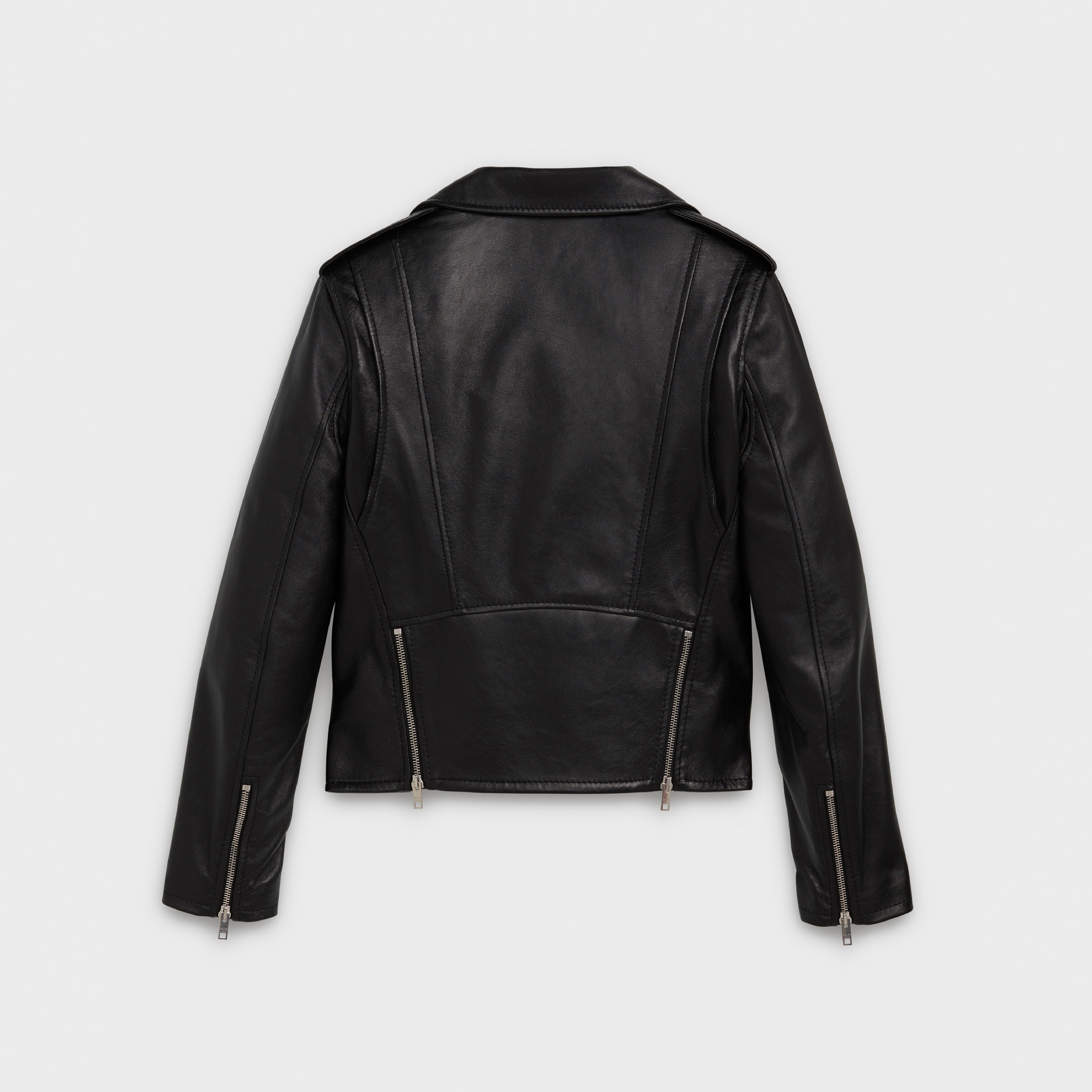 Classic biker in lambskin - 2