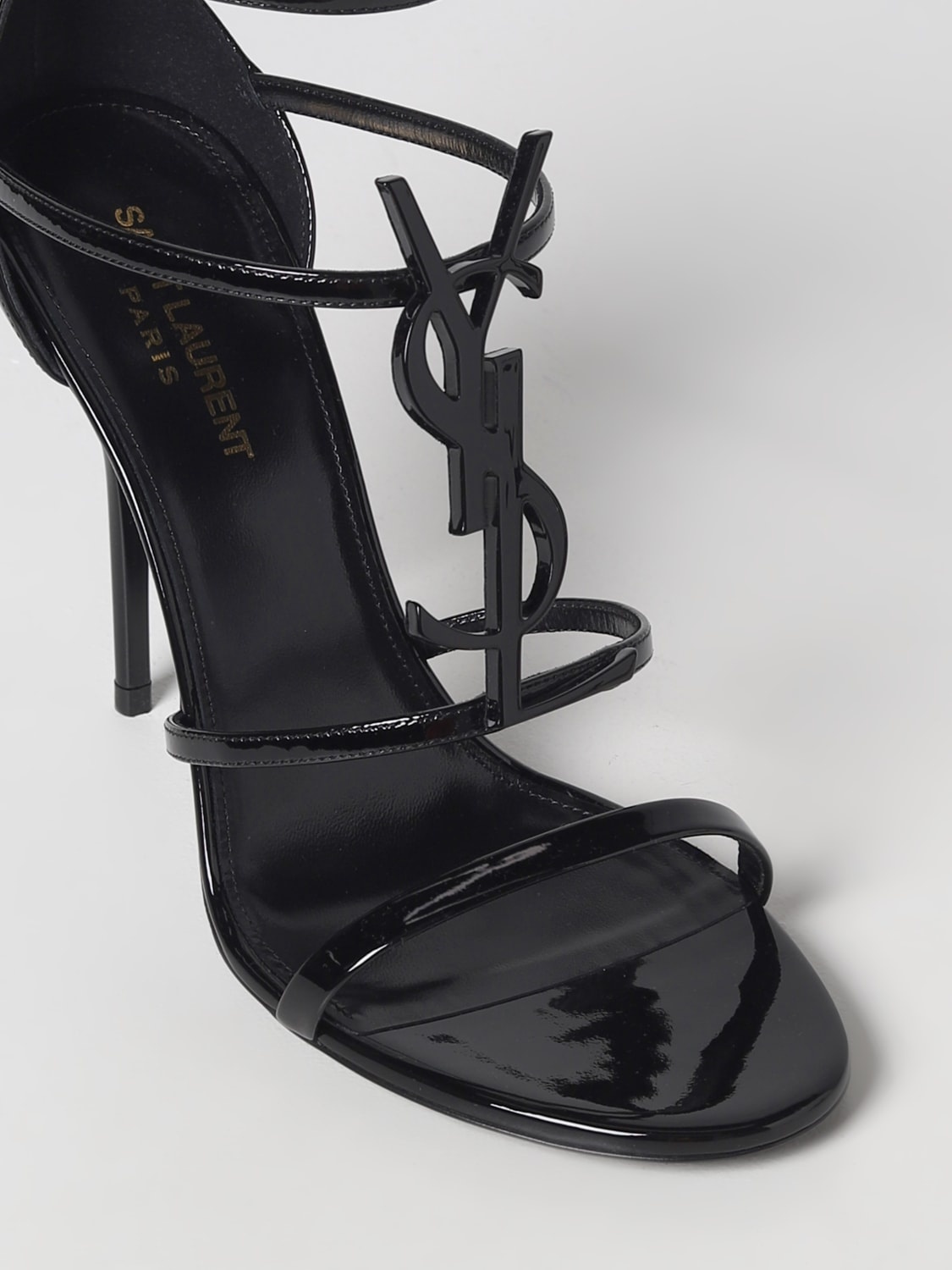 Cassandra Saint Laurent sandals in patent leather - 4