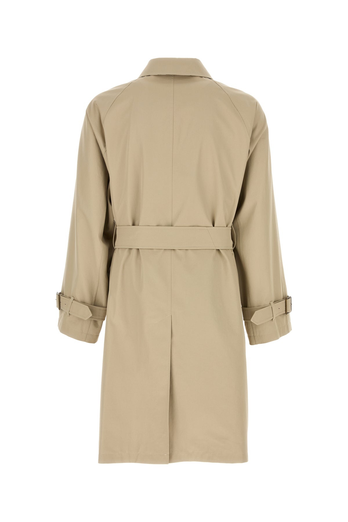 Capuccino gabardine trench coat - 2