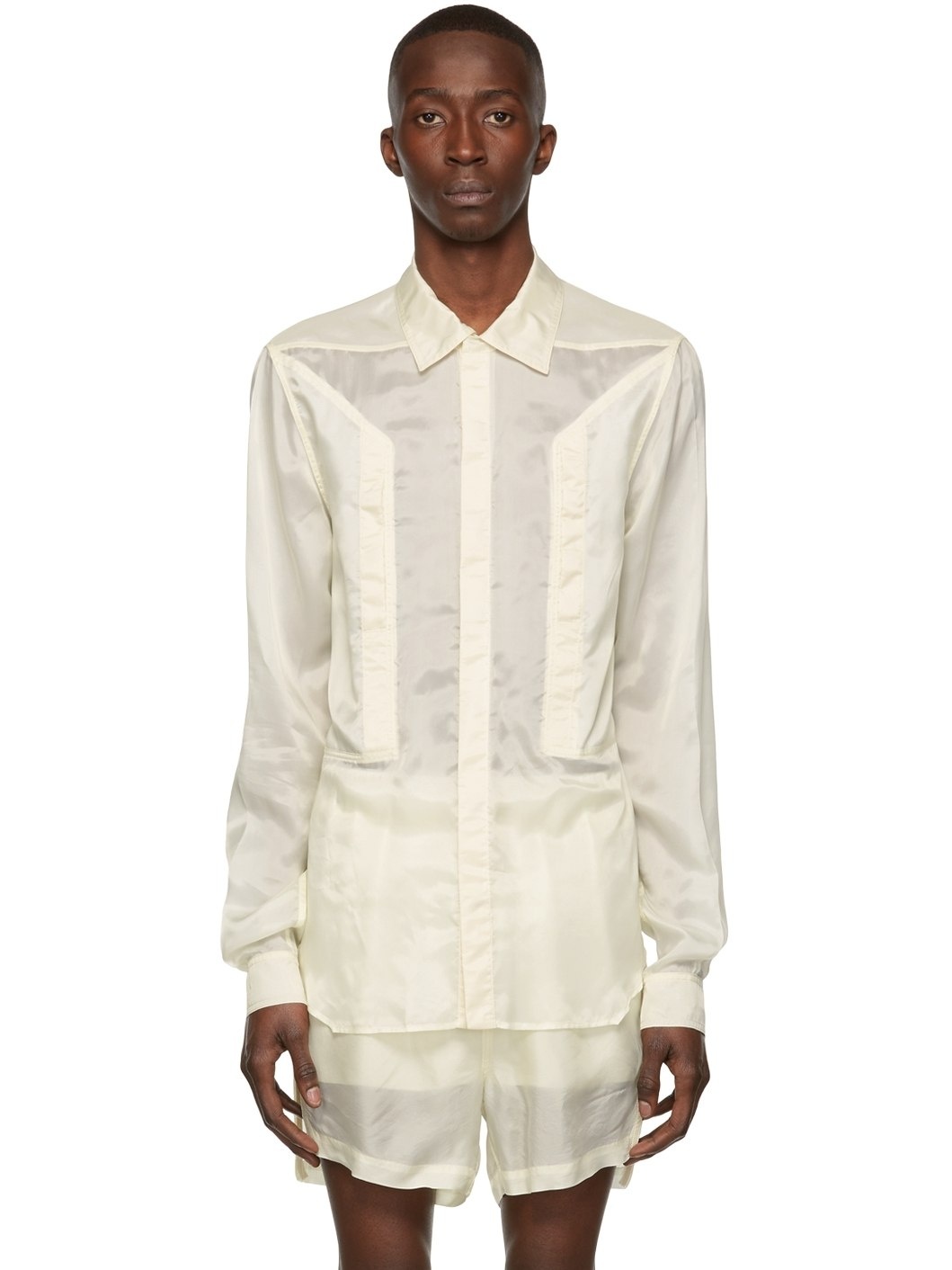 Off-White Cupro Shirt - 1