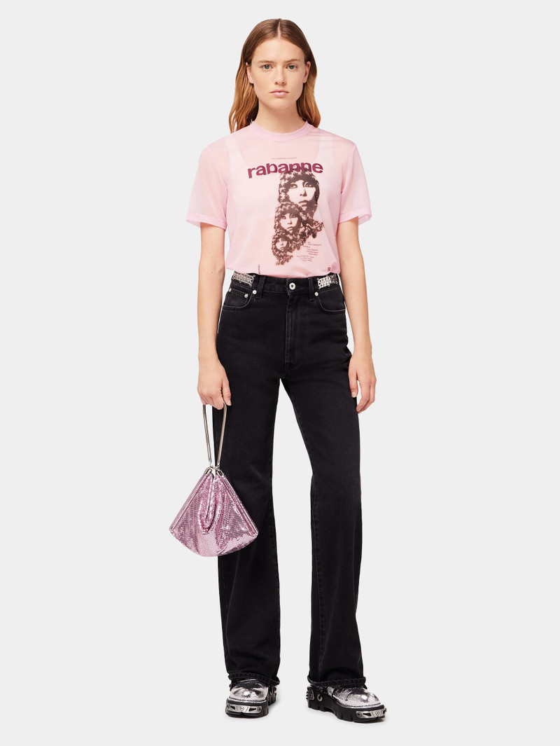 PINK CHAINMAIL POCKET BAG 3