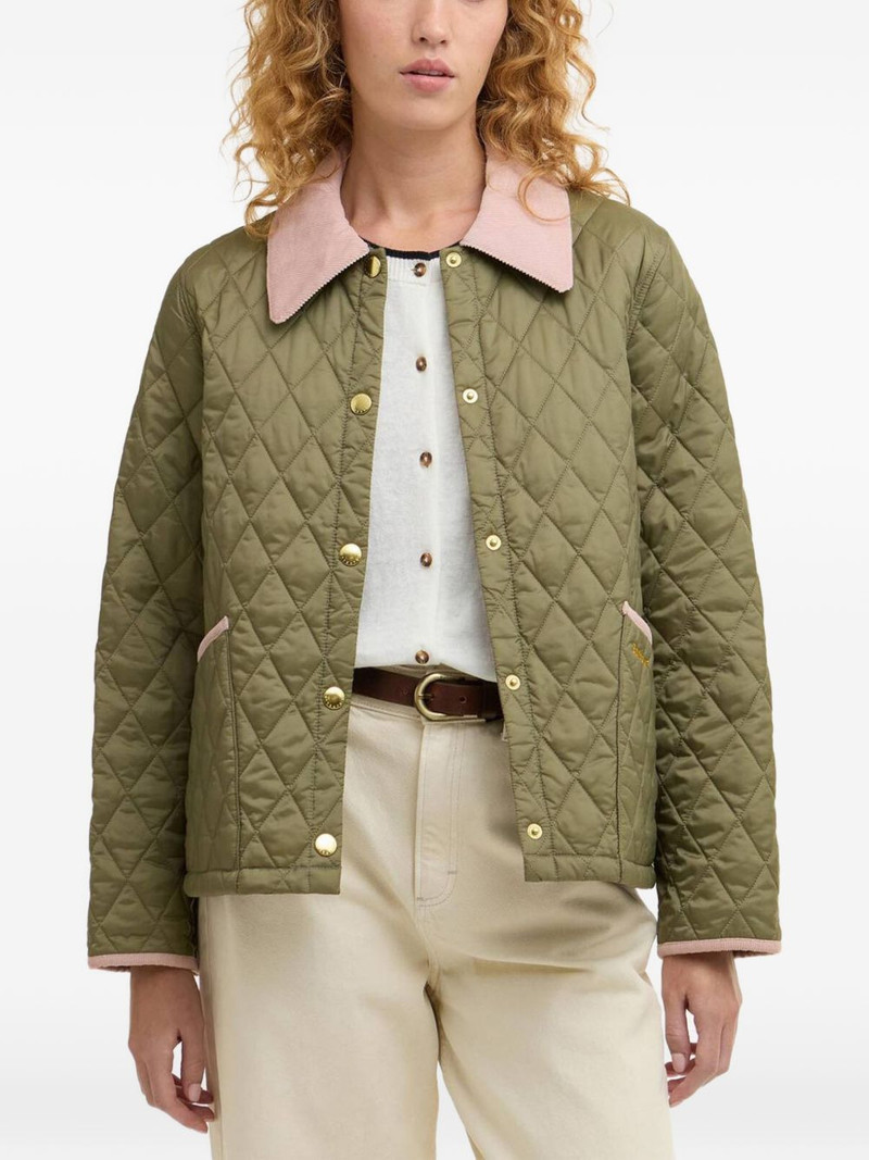 Barbour Icons Cropped Liddesdale quilted jacket outlook