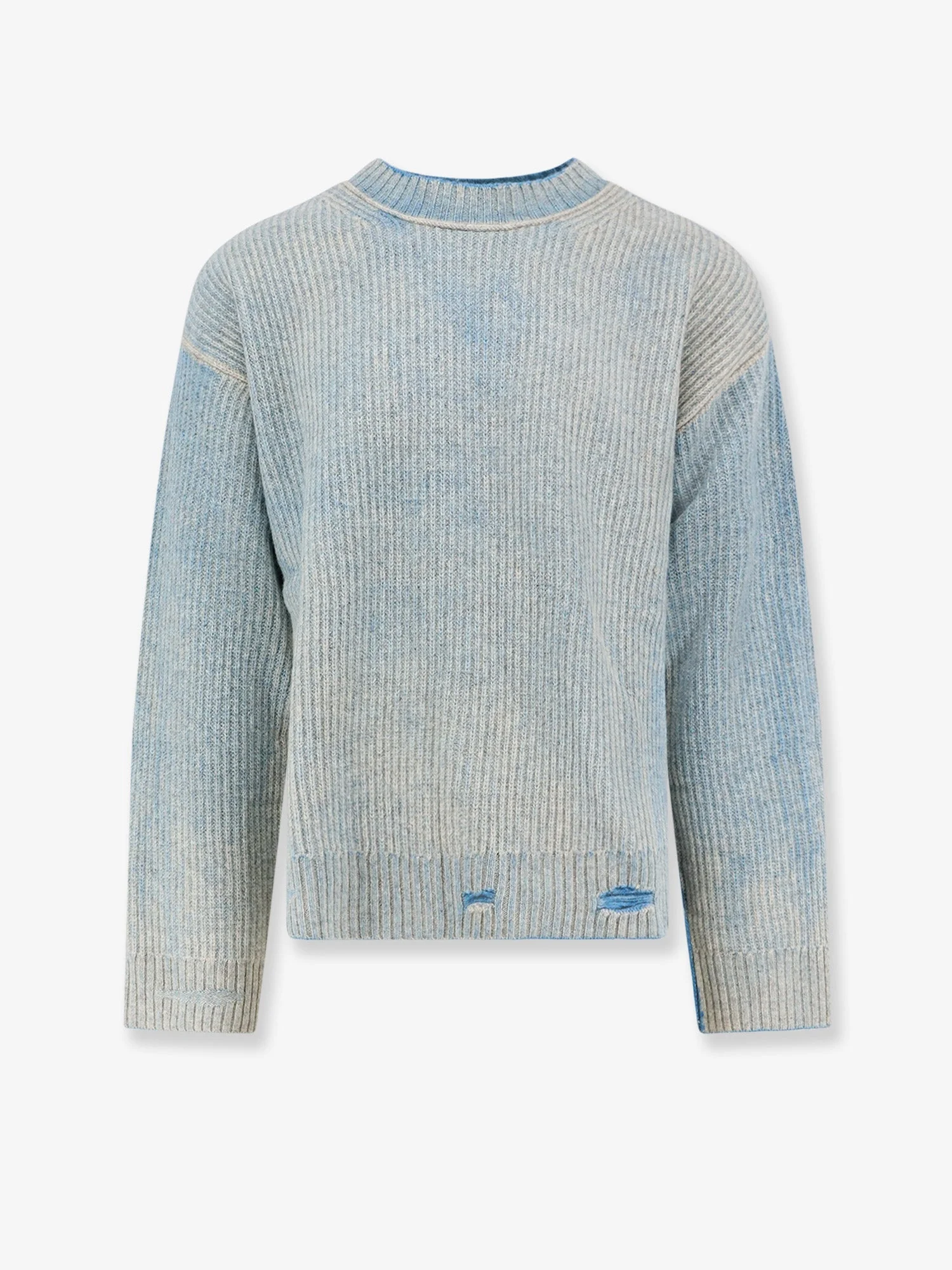 Represent Reversible Wool Sweater With Distressed Effect - 1