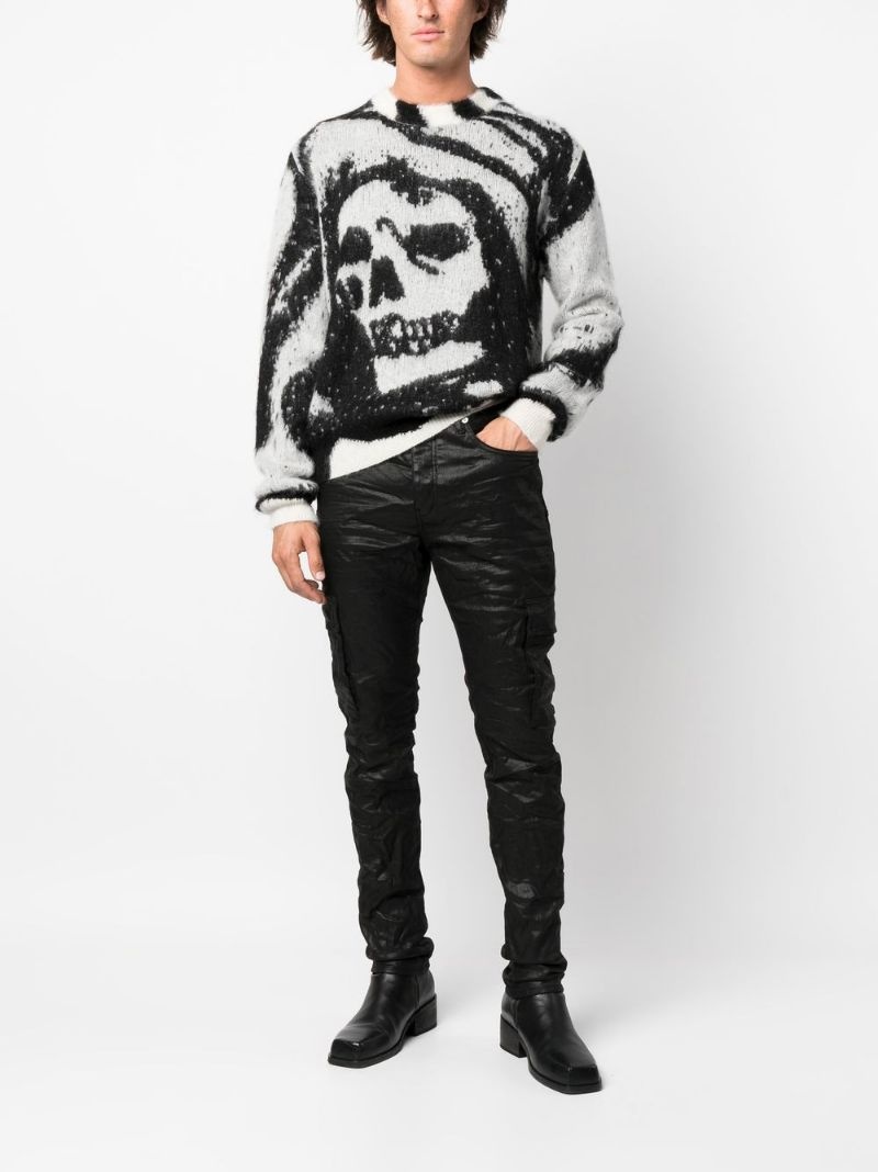 AMIRI skull-patterned jumper | REVERSIBLE