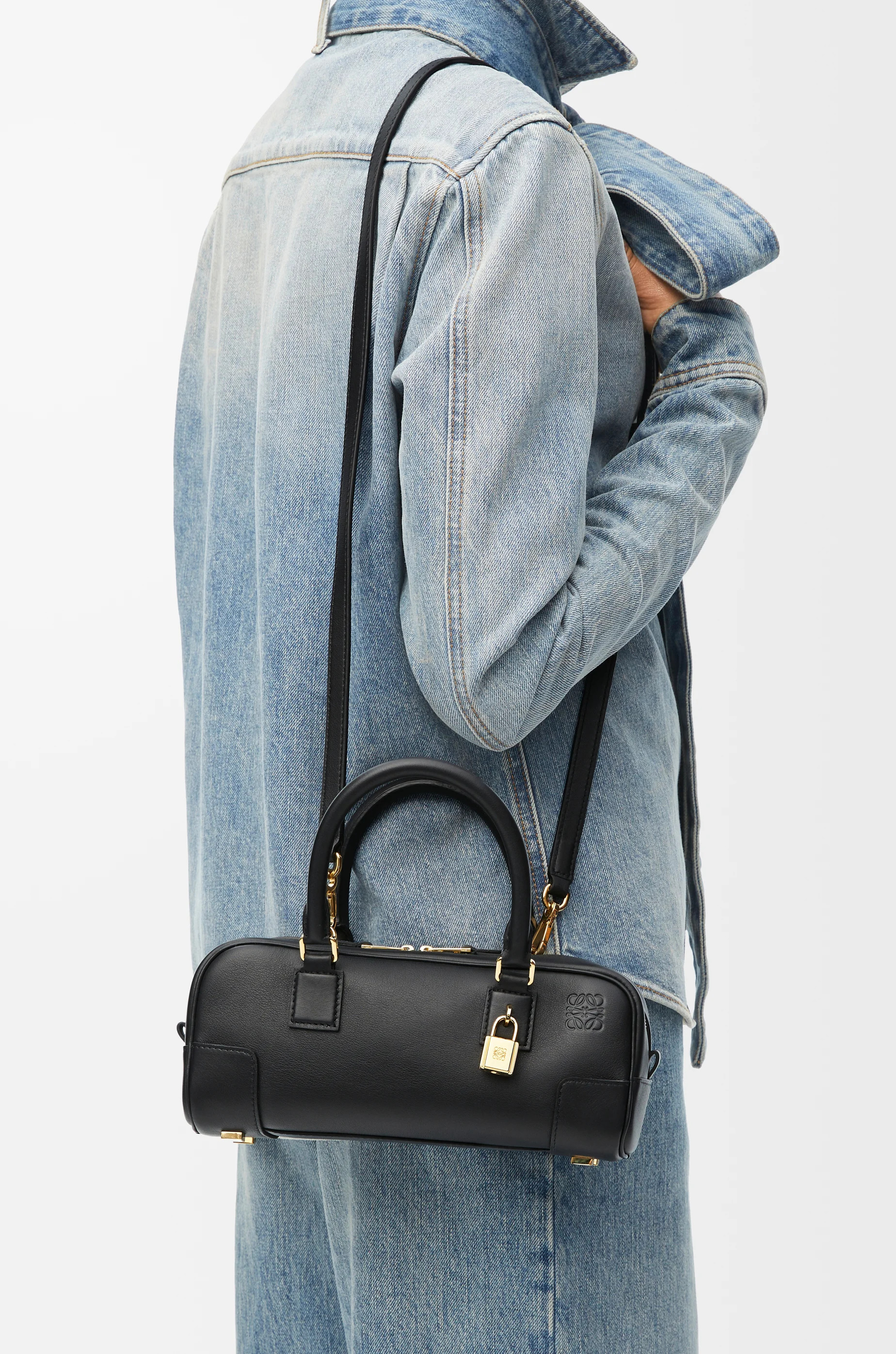 Amazona 23 cropped bag in nappa calfskin - 3