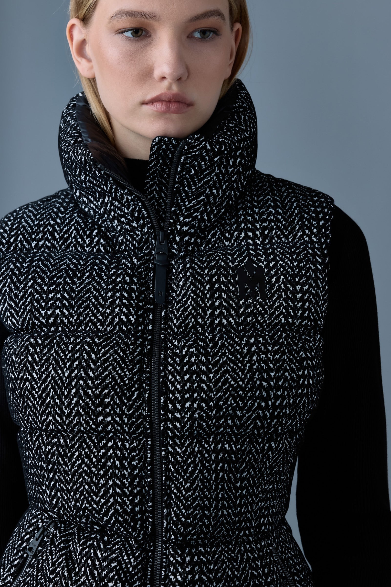 CHAYA-FLP Flocked light down vest - 5