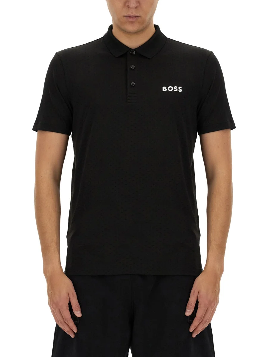 Boss Men Polo With Logo - 1