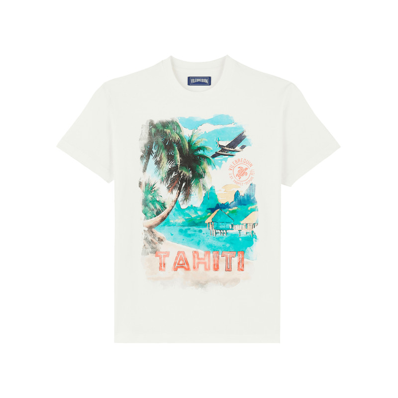 Men Cotton T-shirt Tahiti 1