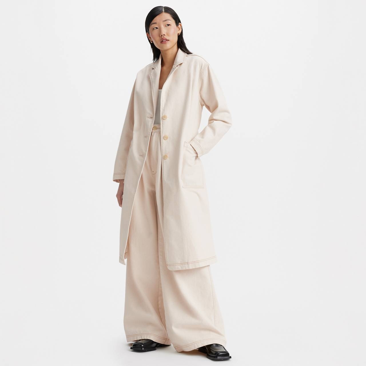 ジャケット・アウター azuma. pentagram trench coat SHINYAKOZUKA / TRENCH -KHAKI- | YURAGI