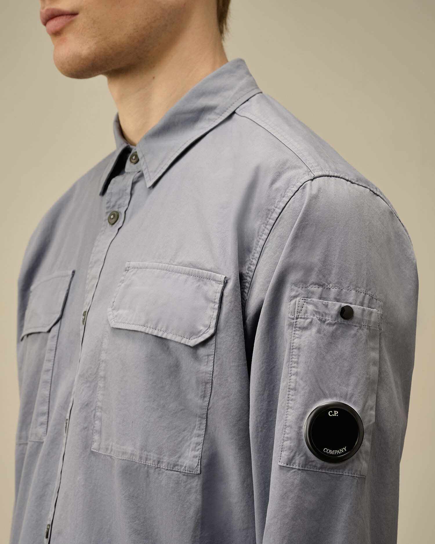 Organic Gabardine Lens Shirt - 5