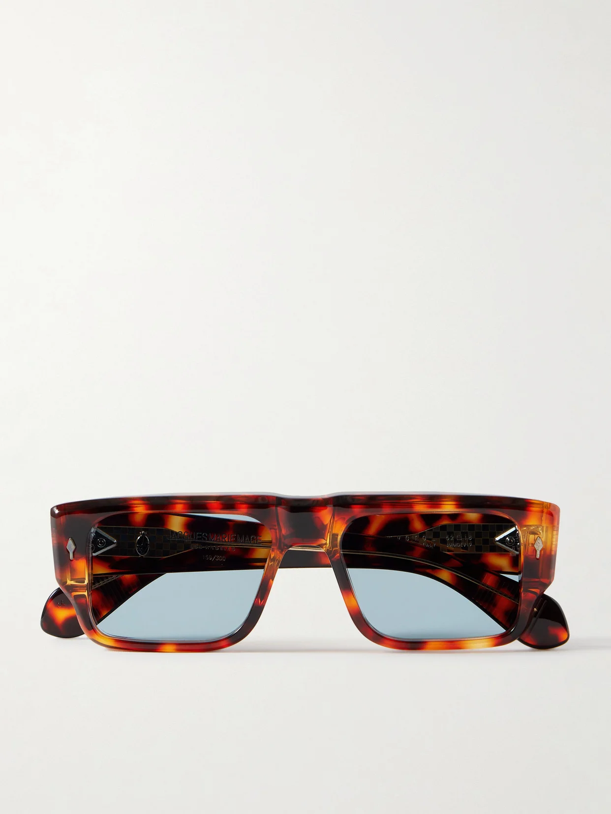 Devoto Square-frame Tortoiseshell Acetate Sunglasses - 1