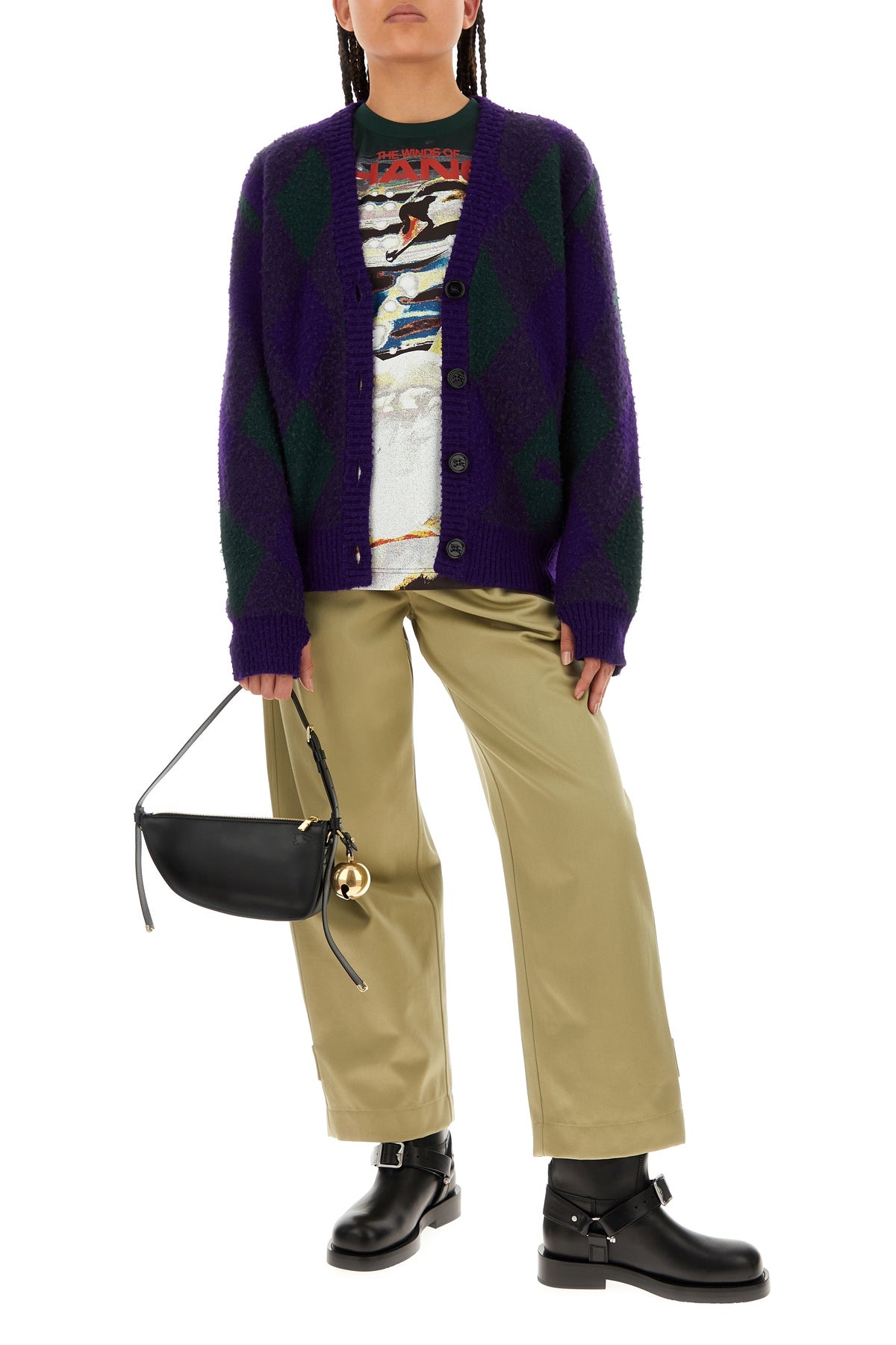 Military green cotton pant - 6