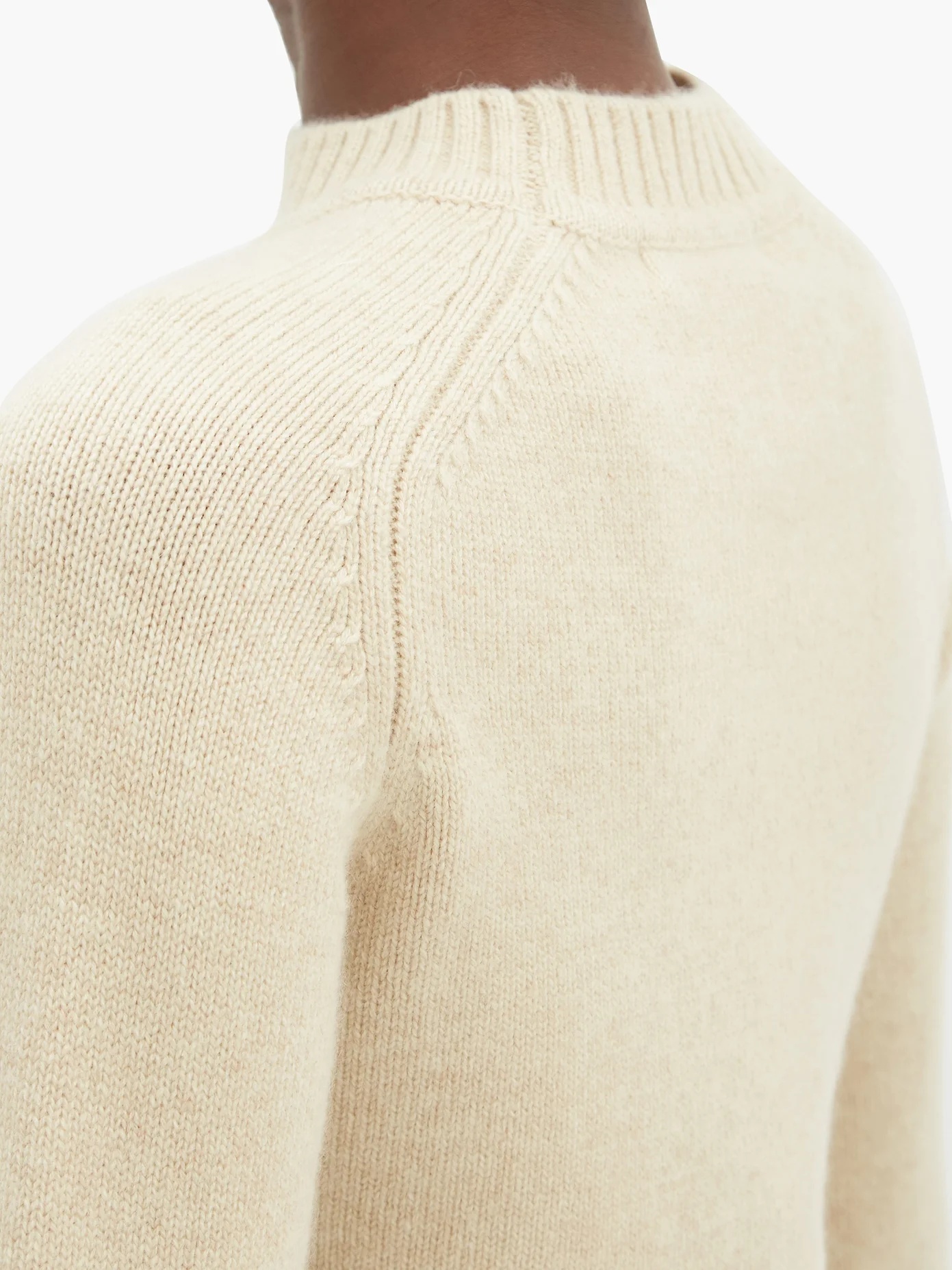 No. 152 Cherie high-neck stretch-cashmere sweater - 4