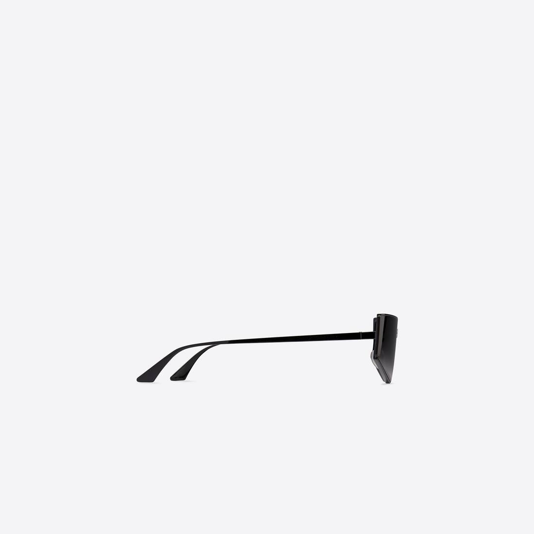 Shield 2.0 Rectangle Sunglasses in Black - 3