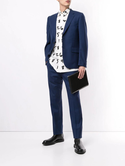 Paul Smith single-breasted wool suit outlook