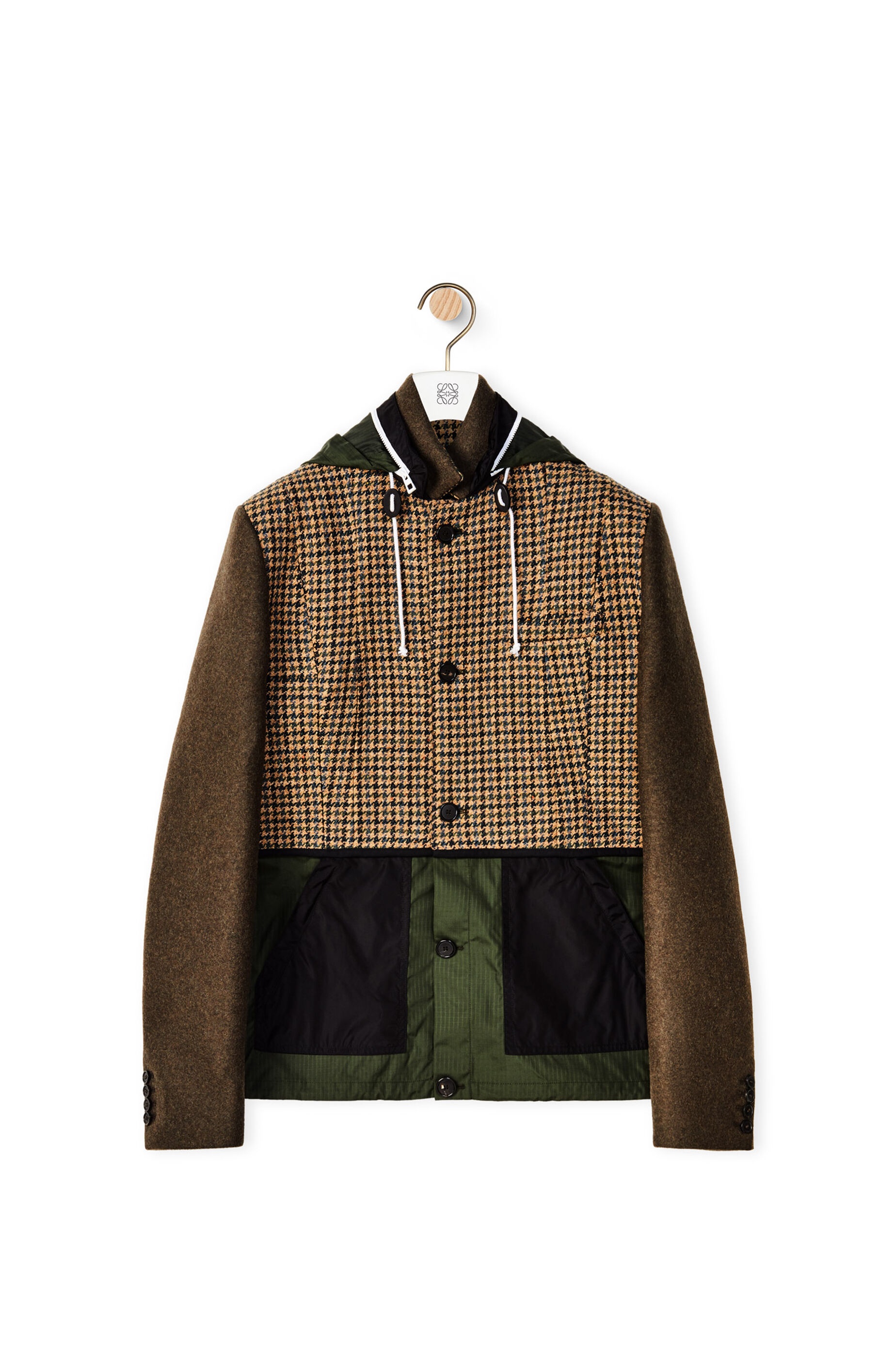 Tailored panel jacket in wool - 1