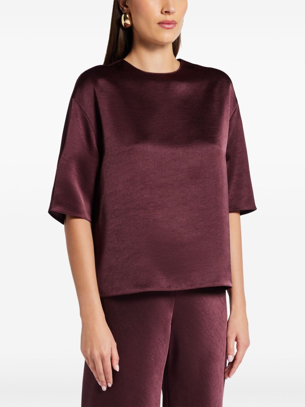 satin T-shirt - 3