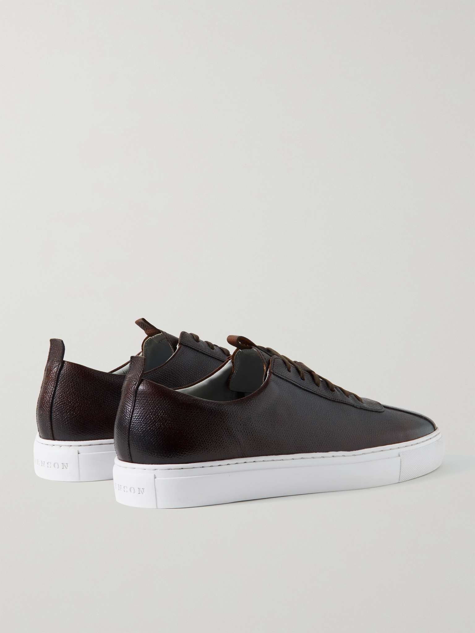 Full-Grain Leather Sneakers - 5