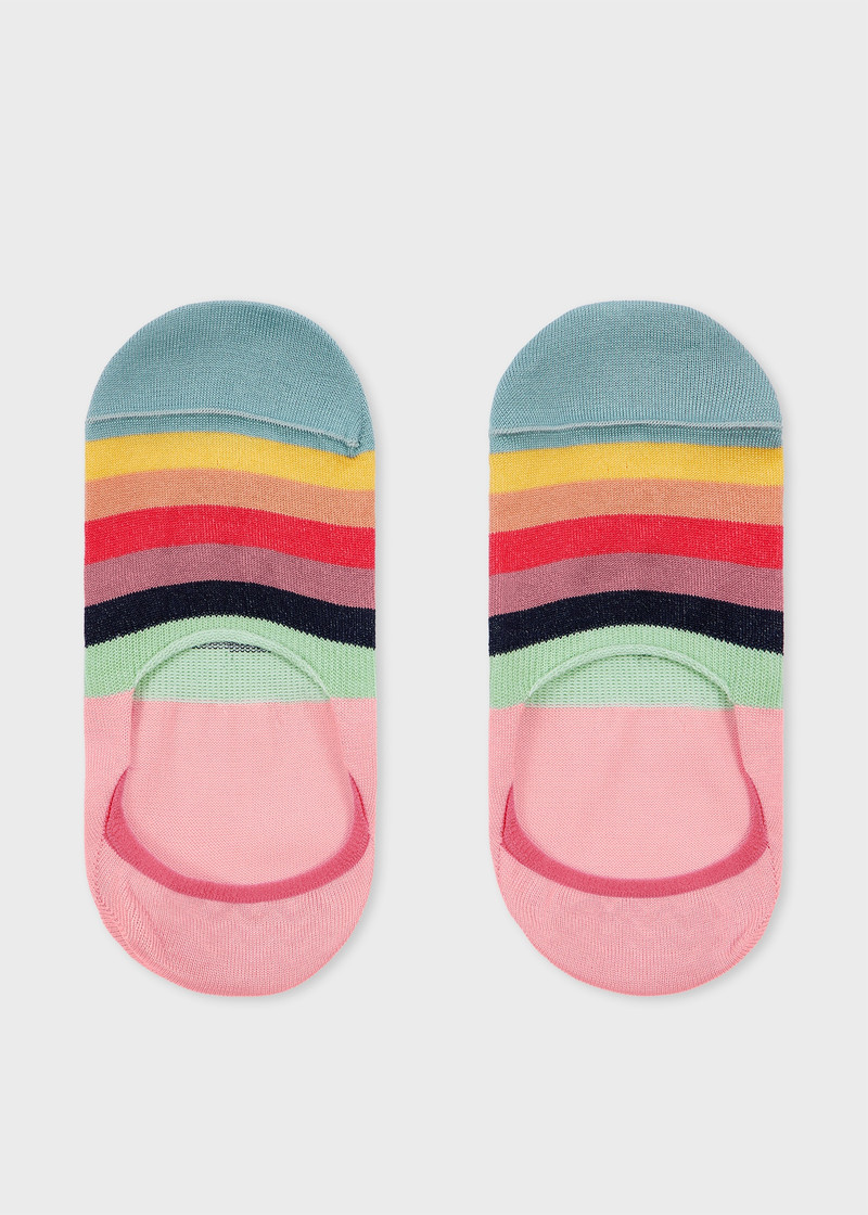 Paul Smith Women's 'Swirl' Three Pack Loafer Socks outlook
