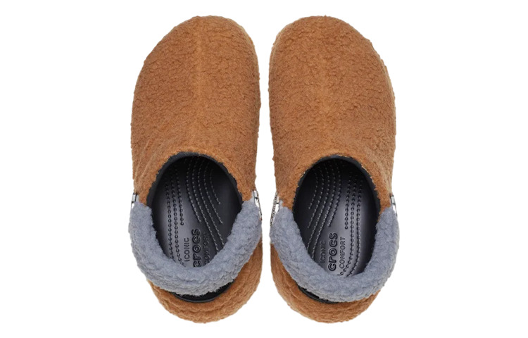 Crocs x Lil Nas Classic Mega Crush Crocs 'Brown Grey' 209508-088 - 4