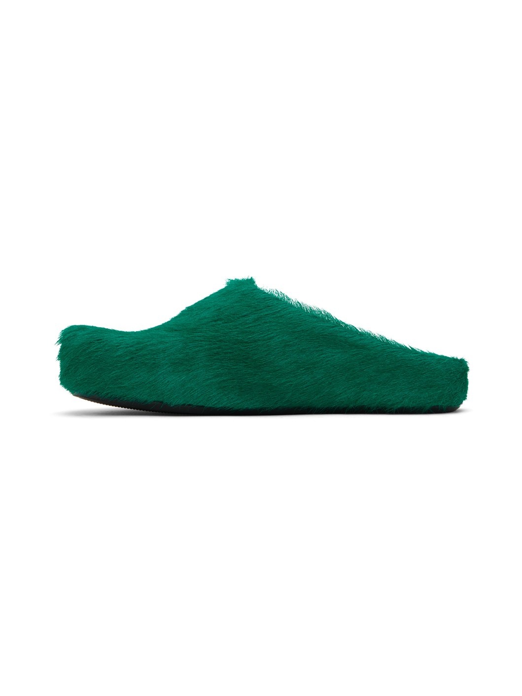Green Fussbett Sabot Slip-on Loafers - 3