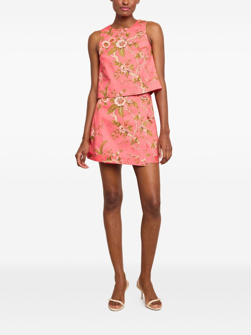 Cara Cara floral-print skirt outlook