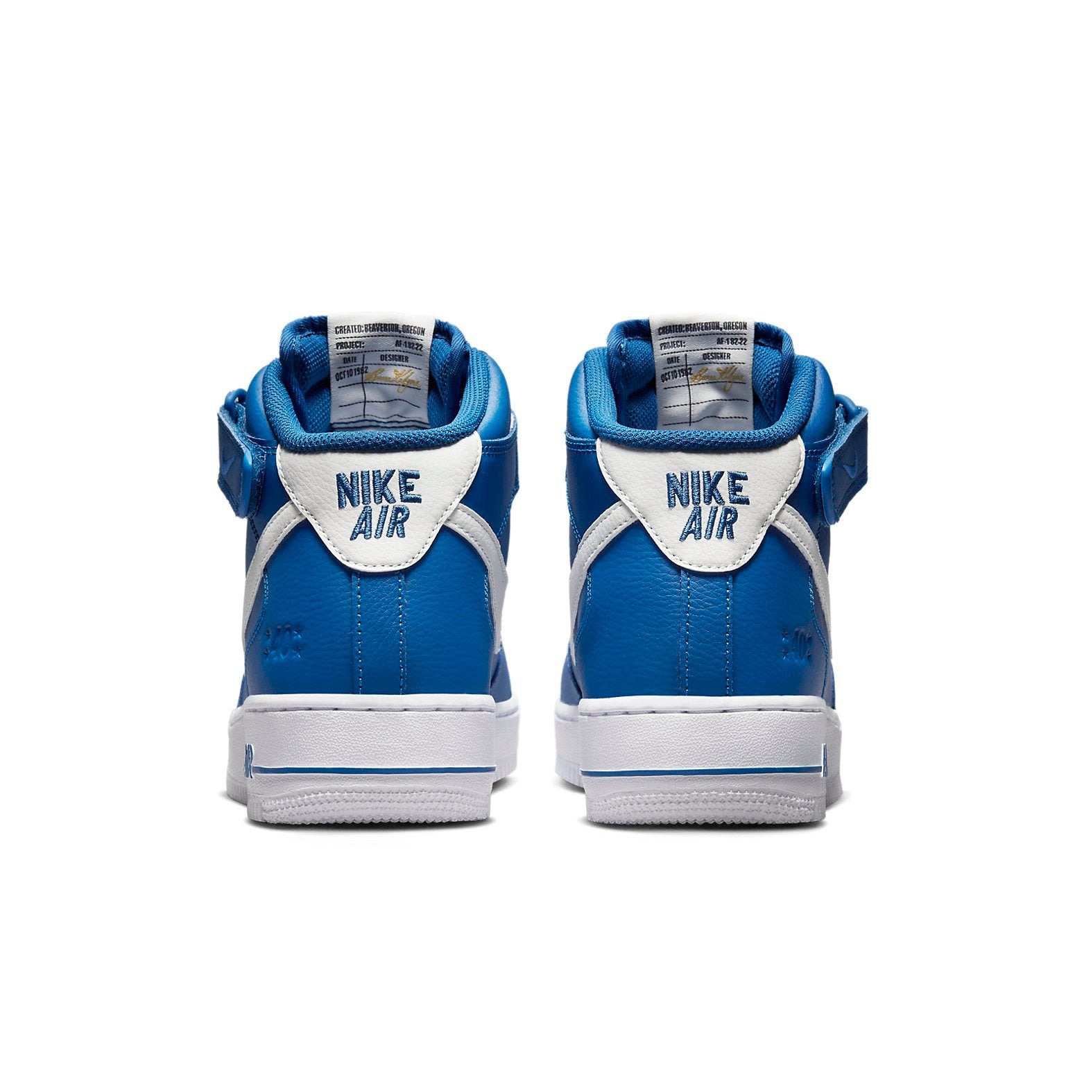 Nike Air Force 1 Mid '07 LV8 '40th Anniversary - Blue Jay' DR9513-400 - 5