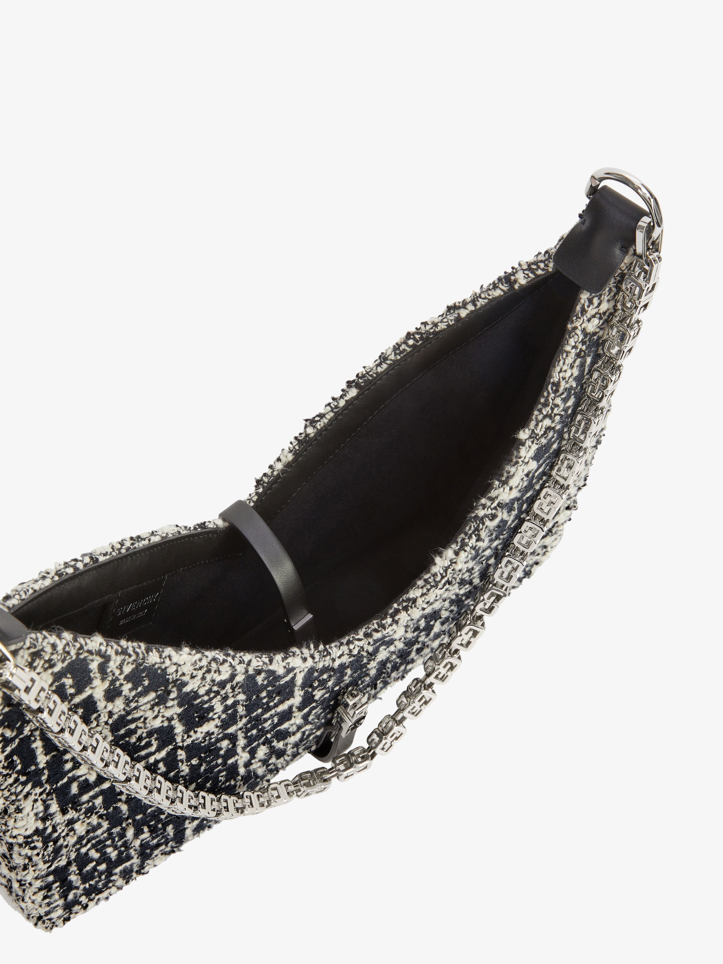 SMALL CUT OUT BAG IN 4G TWEED - 6