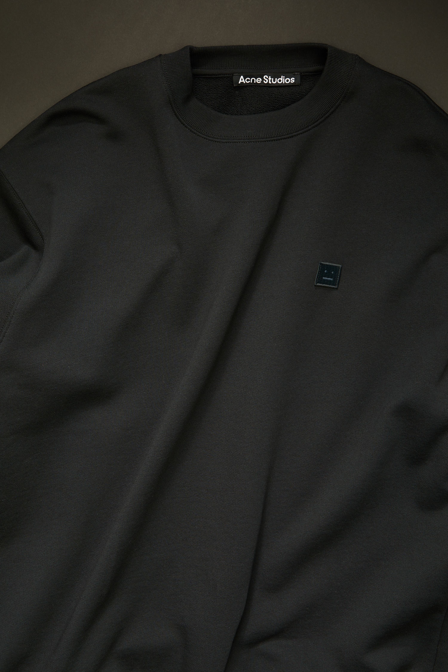 Crew neck sweatshirt black - 4